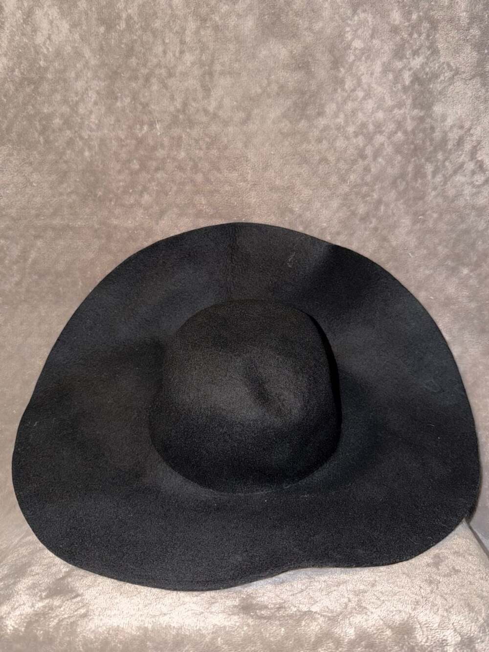 Missoni for Target Black Wool Felt Floppy Wide Brim Hat